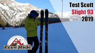 Test skis Scott Slight 93 2019