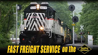 Fast Freight Service on the Reading & Northern: NRFF - North Reading to Pittston