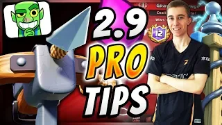 TOP 6 PRO TIPS WITH 2.9 XBOW CYCLE DECK! — Clash Royale