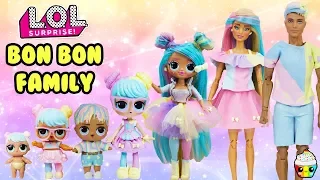 Bon Bon Family DIY Custom Fun Craft With Barbie and Ken Cupcake Kids Club