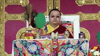 H.Holiness Dudjom Rinpoche 2017 Thoma bhumtsog.   at Sherpa gonpa / part 1