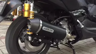 Test Sound ARROW Exhaust For X-Max 250 / 300 #VlogDCS
