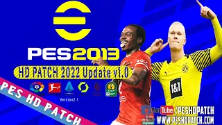 PES 2013 HD Patch 2022 Update v1.0