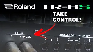 Roland TR-8S: Multitracking External Inputs