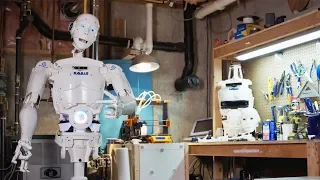 3D Printed Life-Size InMoov Robot