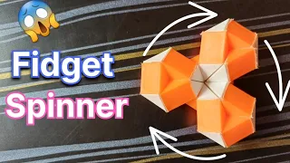 Make a Fidget Spinner with Snake cube | Snake cube