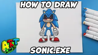 How to Draw Sonic.EXE