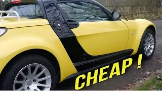 A Top Affordable Sports Car - The Smart Roadster - Worth it!