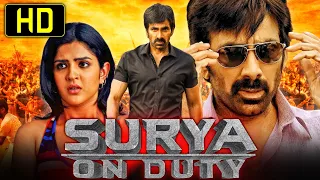 Surya On Duty (HD) Ravi Teja's Superhit Action Movie | Ravi Teja, Deeksha Seth