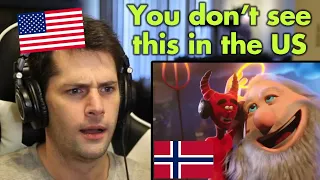 American Reacts to WEIRD Norwegian Commercials (Part 2)