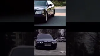 Mercedes-Benz W140 vs BMW E38