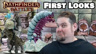 Pathfinder Battles Miniatures First Look --- Reign Of Winter Monsters Encounter Pack Special Release
