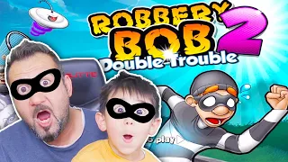 DÜNYANIN EN SESSİZ VE ÇILGIN HIRSIZI! | ROBBERY BOB 2: DOUBLE TROUBLE OYNUYORUZ