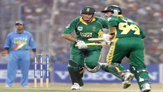 India vs South Africa 2005 4th ODI Kolkata - South African Run Chase - Ball By Ball