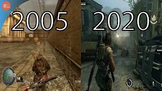 Evolution of Sniper Elite Game  (2005-2020) | Slow Mo's Included | HD .