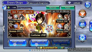 DFFOO GL - Yuffie FR and BT pulls