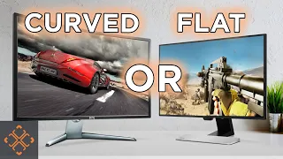 Cheap Curved Monitor VS Expensive Flat Gaming Monitor