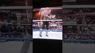 Ultmate warrior vs undertaker casket match