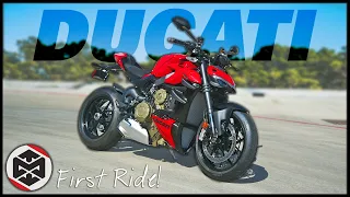 First Ride on the 2023 Ducati Streetfighter V4!