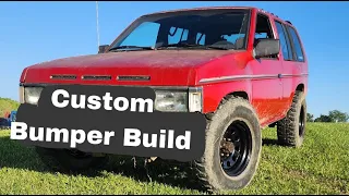 Building a bumper for my WD21 Nissan Pathfinder