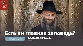 613 заповедей: есть ли главная? Р. Давид Мдинарадзе