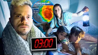 NOITE DE MEDO NO FURACÃO DE ORLANDO 🌪 Família Brancoala