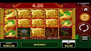 Wild Dragon Slot Win - Amatic Games Session