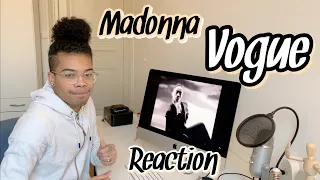 Madonna Vogue (Reaction) | Mister J The Act