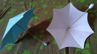 How to craft Umbrella from paper || Umbrella crafts from paper #subscribe #youtubeshorts #shorts
