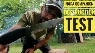 Mora Companion - Destruction Test, muss ein Outdoor Messer Fulltang haben?