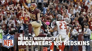 Buccaneers vs. Redskins | Week 7 Highlights | NFL