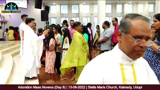 Adoration Mass Novena (Day 8) | 13-08-2022 | Stella Maris Church, Kalmady, Udupi