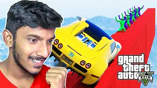 GTA 5 ultimate Stunt Race - Race No 64 - GTA 5 Tamil - Gta 5 Funny Moments - Sharp Tamil Gaming