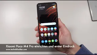 Xiaomi Poco M4 Pro einrichten und erster Eindruck