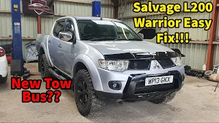 I Bought An L200 Warrior From Salvage Auction To Fix - Keep And Use As A Tow Vehicle????