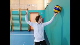 Volleyball Serving (Odbojka - OTE - servis) BS