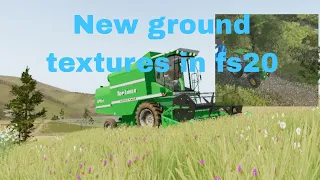 Fs22 ground textures and vehicles mods in fs20