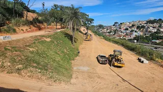 Nossa Arena MRV - MELHORIAS..ASFALTO &  DRENAGEM NO ESTACIONAMENTO.