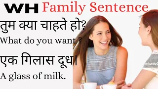 Wh Family Sentences | Learn English Contractions to Speak Fluent English