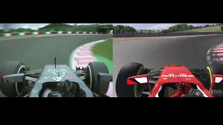 iRacing MP4-30 @ Suzuka vs Real Life