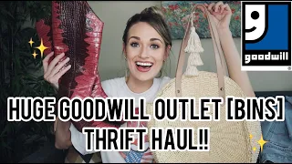 HUGE Goodwill Outlet [Bins] Thrift Haul to Resell for a Profit $$ on Poshmark!!