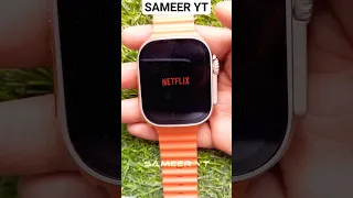 T800 ultra me Netflix kase chalaye 👍 | How to use Netflix in t800 ultra smartwatch #viral #shorts