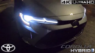 2021 Toyota Corolla Hybrid | POV Night Drive Review | 4K 60FPS | Binaural Audio