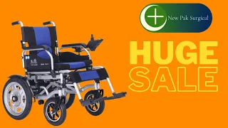 Electronic Wheelchair Entra Eco 5 | Economic Super | New Pak Surgical