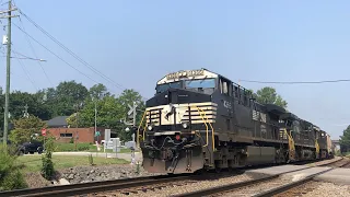 Railfaning Raleigh/Cary, NC Ft. NS, CSX, Amtrak