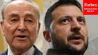 Schumer Says He 'Left A Message For President Zelensky' After Passing $95 Billion Foreign Aid