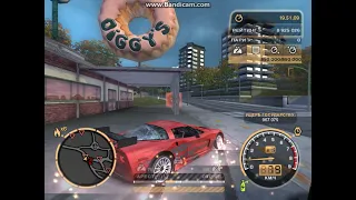 Nfs most wanted 2005 погони на chevrollet corvette c6 часть #3