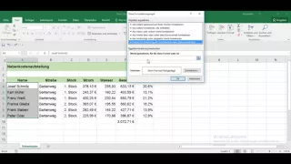 Excel Zelle rot markieren, Kriterium steht woanders