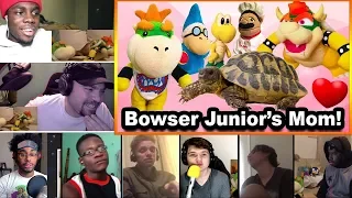 SML Movie: Bowser Junior's Mom! REACTIONS MASHUP