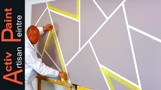 mural decorative painting idea (easy for beginner)